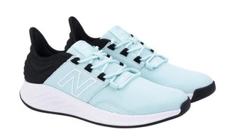 New Balance Fresh Foam ROAV women's golf shoes, light blue/black