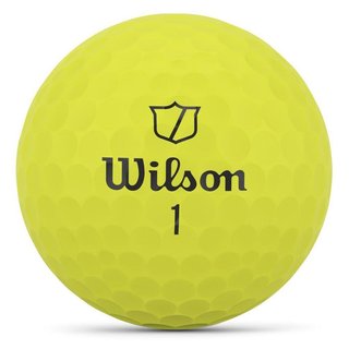 Wilson Staff Model golf balls, yellow