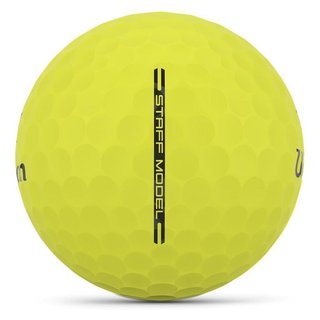 Wilson Staff Model golf balls, yellow