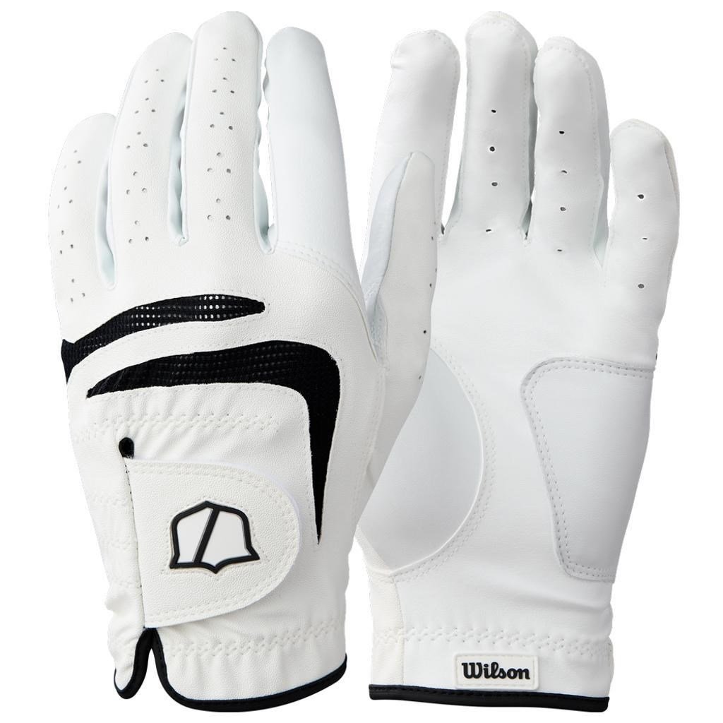 Wilson Wilson Grip Plus mens golf glove, white