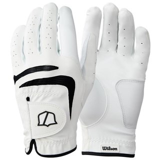 Wilson Wilson Grip Plus mens golf glove, white