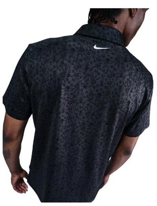 Nike Tour men's polo, anthracite/white