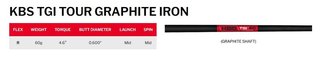 Srixon ZXi5 men's irons, graphite