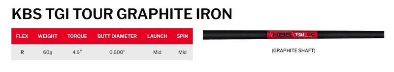 Srixon ZXi5 men's irons, graphite