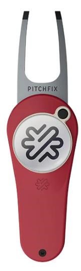 Pitchfix Original Divot Tool, red
