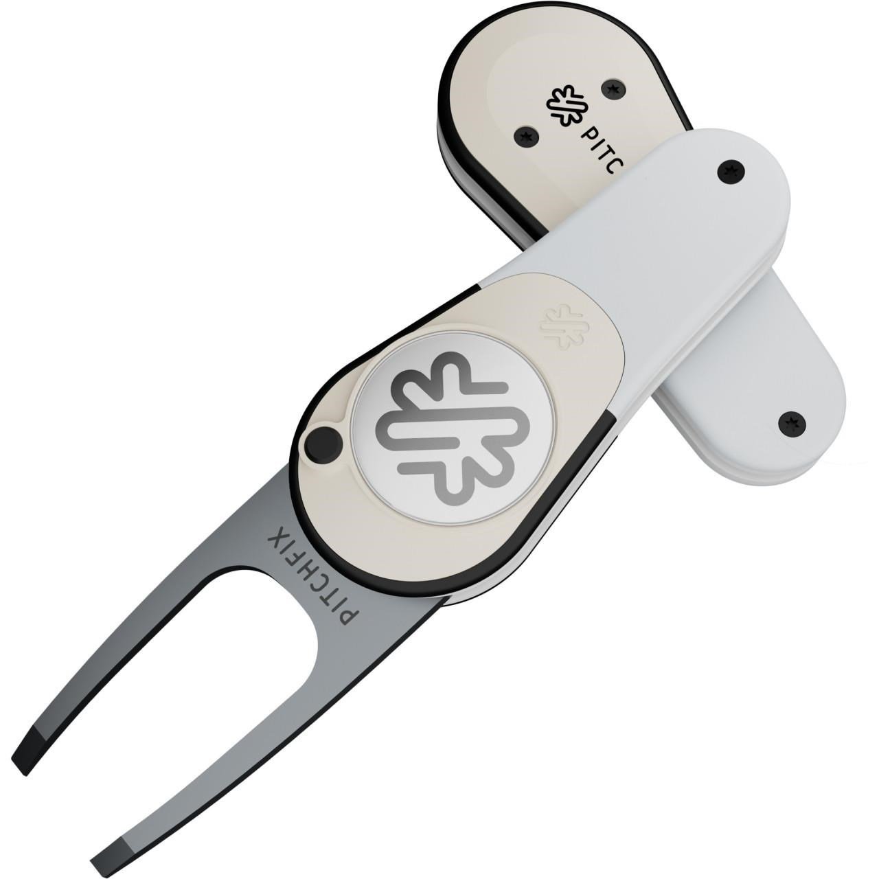 Pitchfix Icon divot tool, white