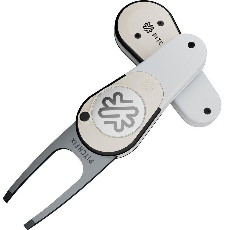 Pitchfix Icon divot tool, white