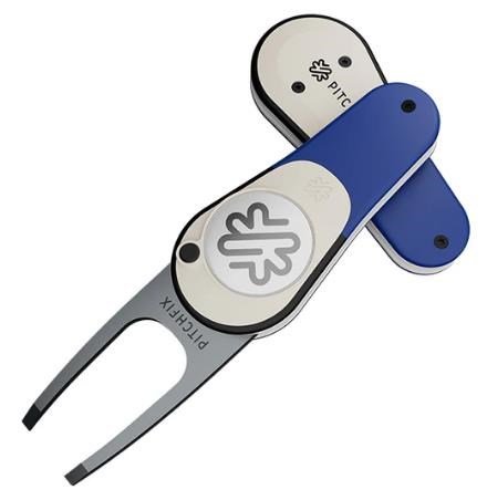 Pitchfix Icon divot tool, blue