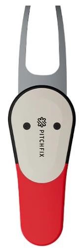 Pitchfix Icon divot tool, red