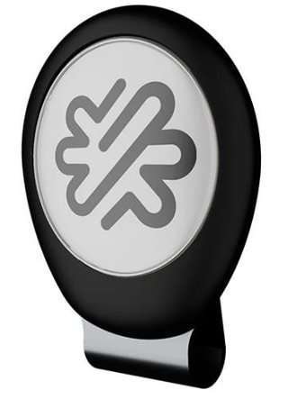 Pitchfix Hatclip ball marker clip, black