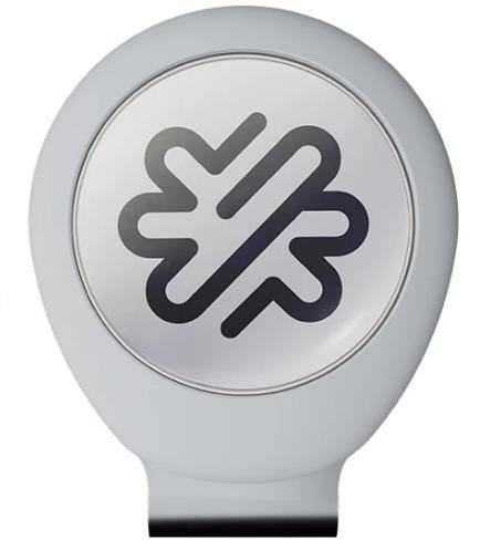 Pitchfix Hatclip ball marker, white