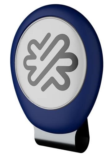 Pitchfix Hatclip ball marker, dark blue
