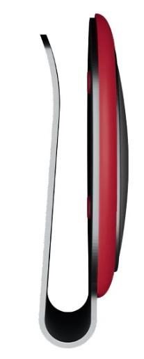 Pitchfix Hatclip Ball Marker Hat Clip, red
