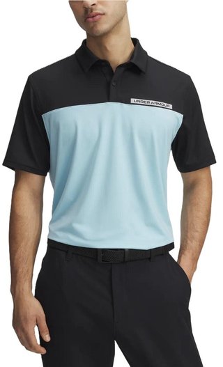 Under Armour T2G Color Block men's polo, black