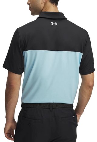 Under Armour T2G Color Block men's polo, black