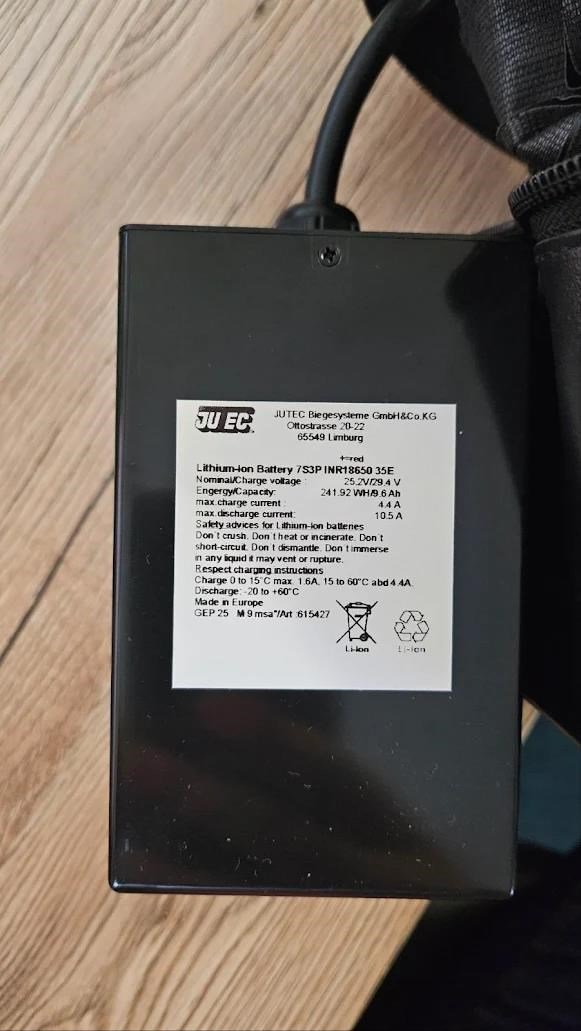 JuCad Powerpack 2.0 with MAGNETIC Plug (without charger-socket)