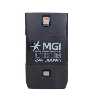 MGI AI Battery - Lithium 24V 380Wh (36 holes), black
