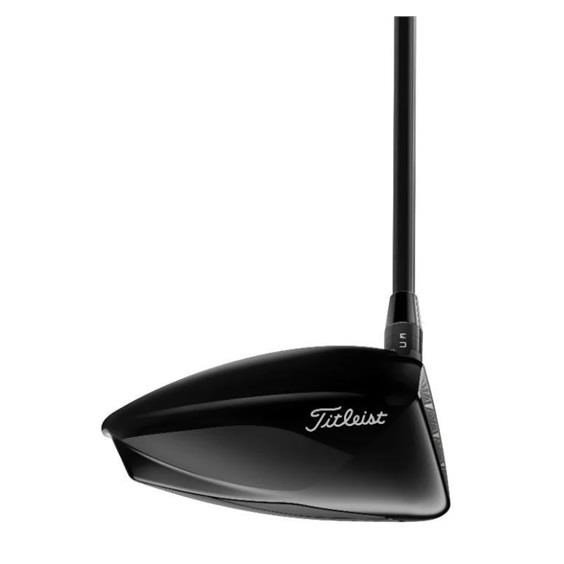 Driver with the shaft in full view from grip to head