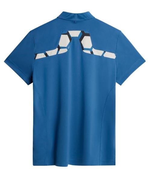 J.Lindeberg KV Tour Golf men's polo, dark blue