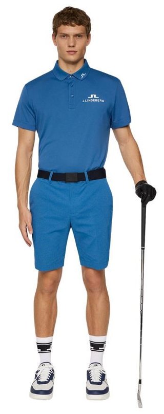 J.Lindeberg KV Tour Golf men's polo, dark blue