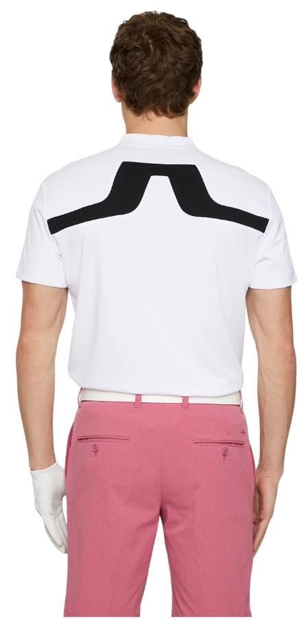 J.Lindeberg Anton men's polo, white