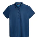 J.Lindeberg Caitlyn women's polo, shadow bridge navy
