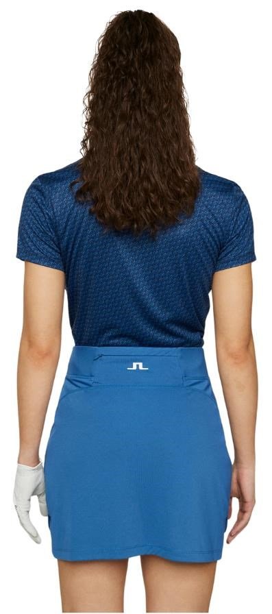J.Lindeberg Caitlyn women's polo, shadow bridge navy
