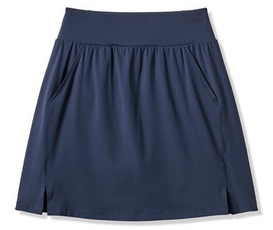 Travis Mathew Game Set Match Long women's skort, navy blazer