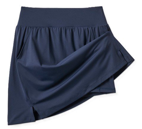 Travis Mathew Game Set Match Long women's skort, navy blazer