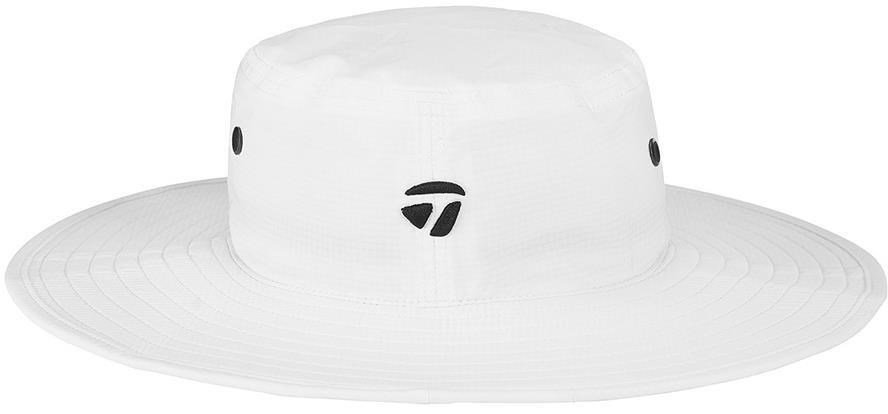 TaylorMade Metal Eyelit Bucket golf hat, white