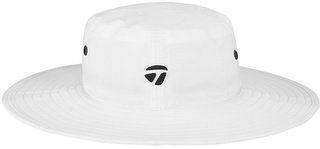 TaylorMade Metal Eyelit Bucket golf hat, white