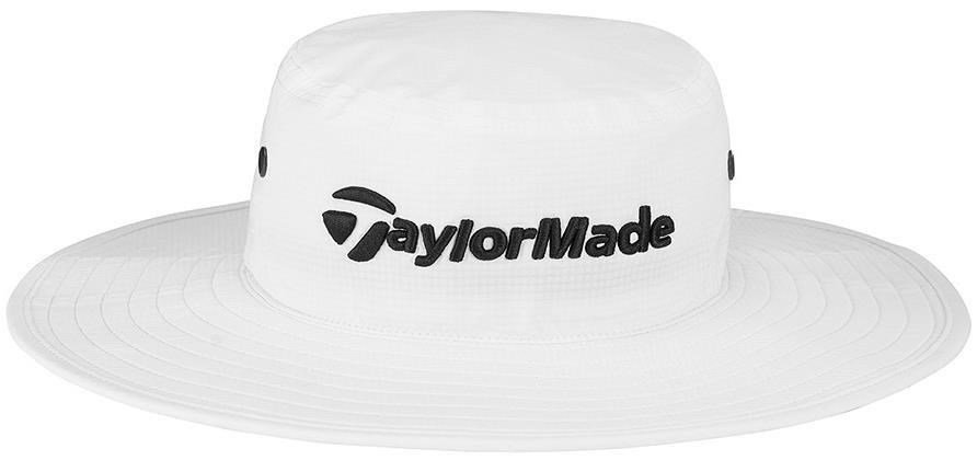 TaylorMade Metal Eyelit Bucket golf hat, white