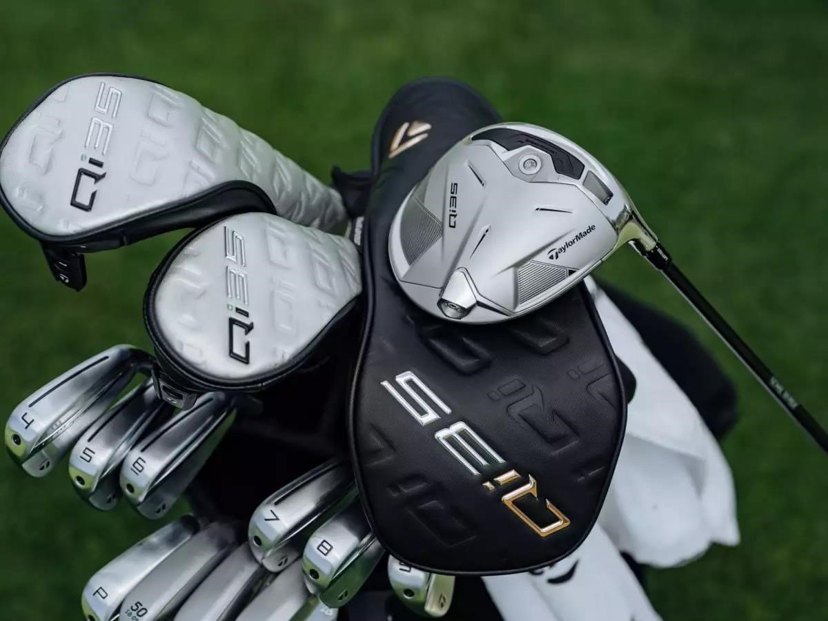 TaylorMade Qi35 Designer Series Silver men's driver