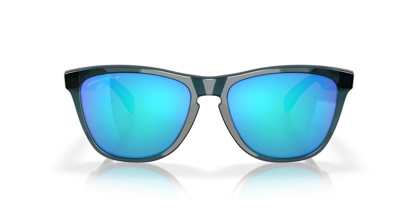Oakley Frogskins sunglasses, Prizm Sapphire Polarized Lenses/Crystal Black frame