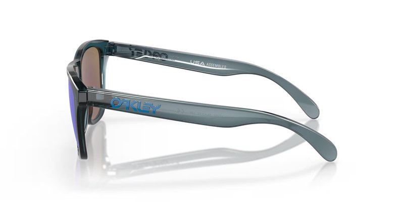 Oakley Frogskins sunglasses, Prizm Sapphire Polarized Lenses/Crystal Black frame