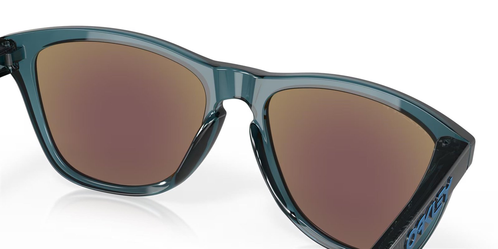 Oakley Frogskins sunglasses, Prizm Sapphire Polarized Lenses/Crystal Black frame