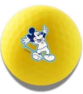 Volvik VIVID Lite DISNEY MICKEY Mouse 2.0 golf pack (4 balls + ballmarker), mix barev