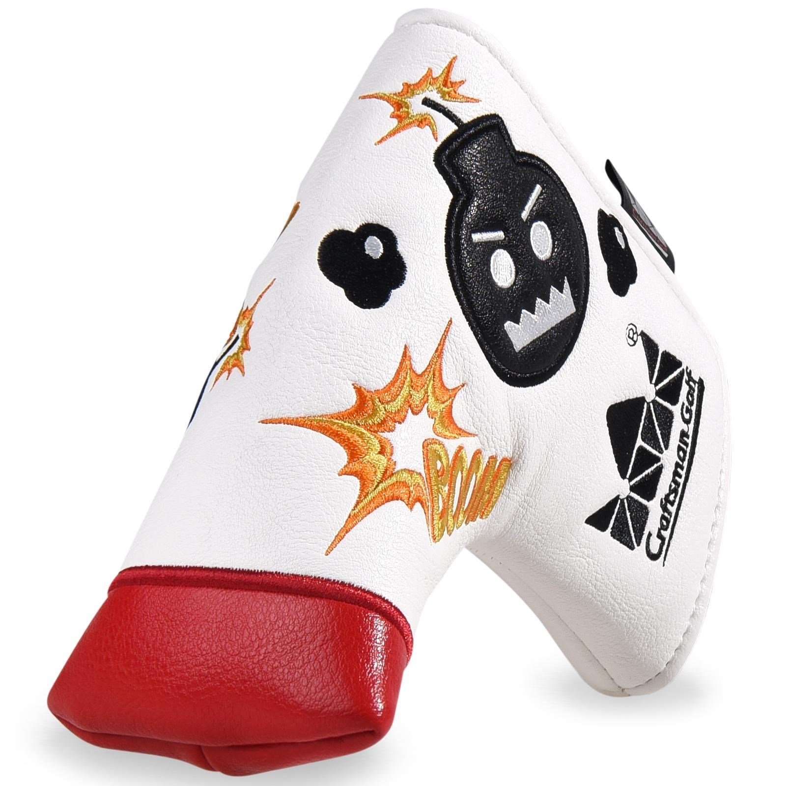 Ostatní White Bomb Putter Headcover