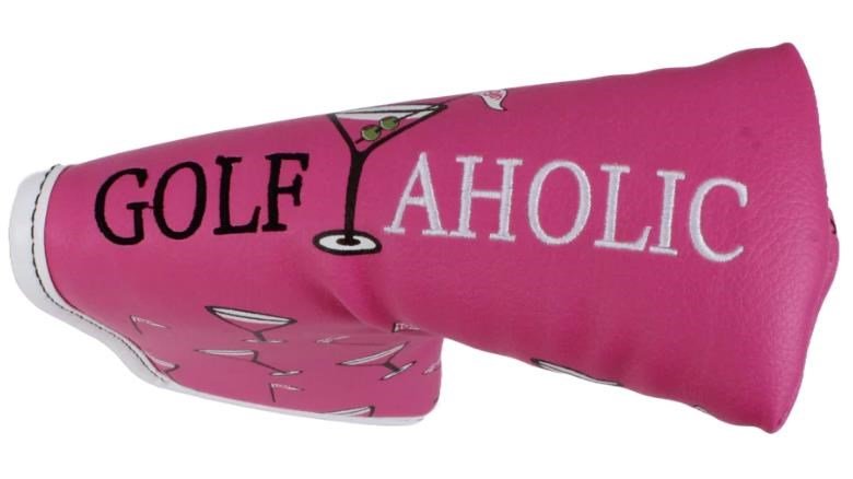 Best of Golf America Golfaholic putter blade headcover