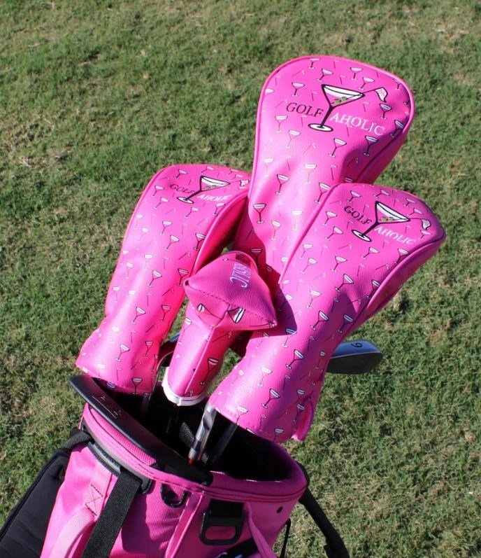 Best of Golf America Golfaholic putter blade headcover