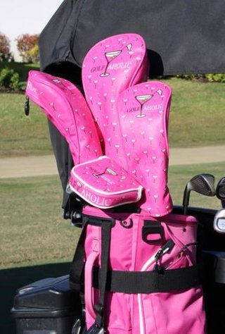 Best of Golf America Golfaholic putter blade headcover