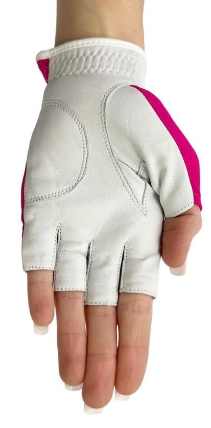 Best of Golf America Half Finger women's glove, pink