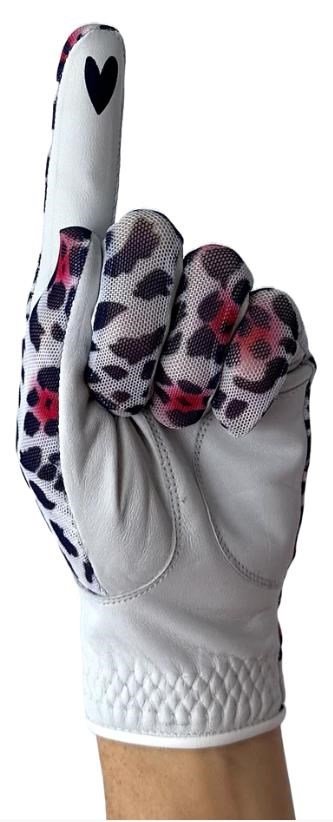Best of Golf America Ladybird ladies glove, pink/white