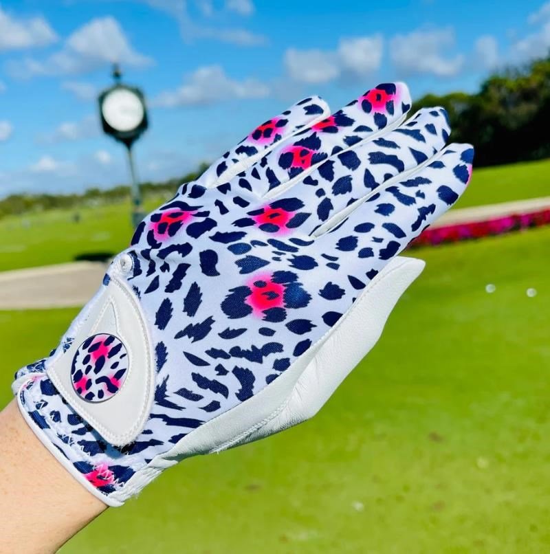 Best of Golf America Ladybird ladies glove, pink/white