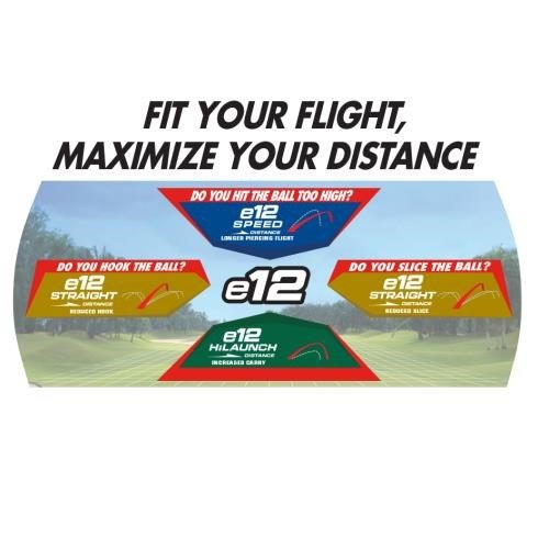 Bridgestone e12 Straight MindSet golf balls