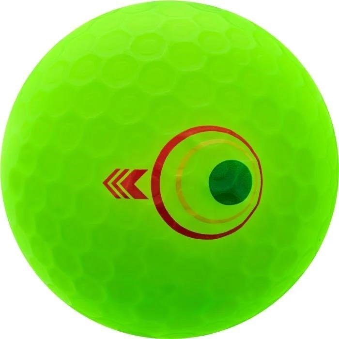 Bridgestone e12 Straight MindSet golf balls 2025, matte green