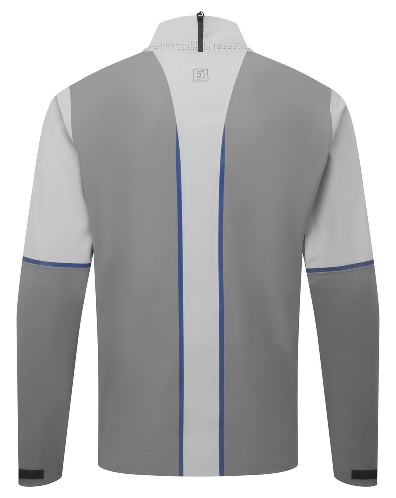 FootJoy DRYJOYS SELECT LX men's rain jacket, smoke/sleet
