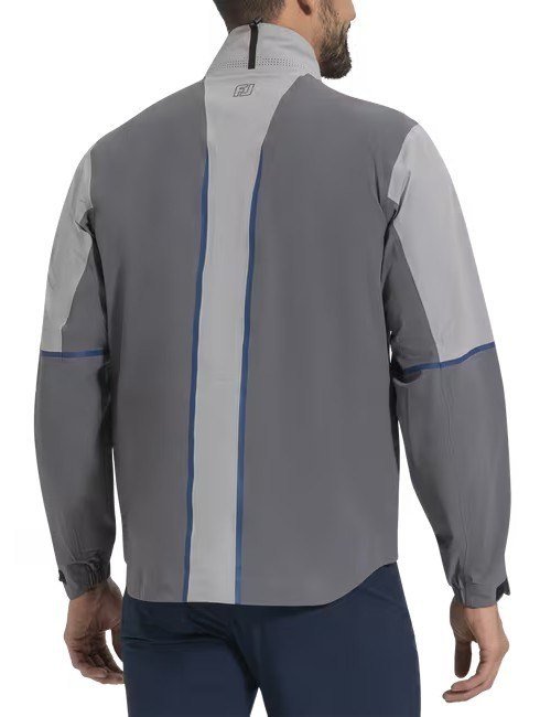 FootJoy DRYJOYS SELECT LX men's rain jacket, smoke/sleet