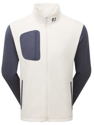 FootJoy ThermoSeries Hybrid men's jacket, stone/charcoal