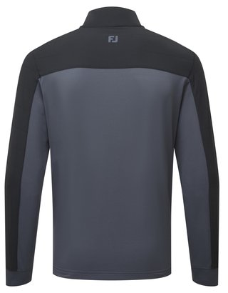 FootJoy ThermoSeries Hybrid Midlayer men's sweatshirt, black/charcoal